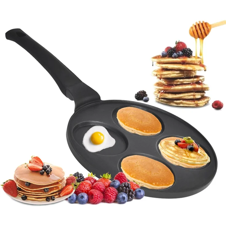 Pfannkuchen Spiegelei Pfanne Alu-Guss Ø26cm Induktion Cheffinger CF-CP4 – Bild 8