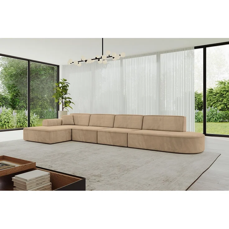 ALTDECOR Ecksofa IREA-L3-v3, Sofa Praktische Bequeme Funktionsecke Couch L-Form Eckcouch, Corner Sofa L-Form Vielseitige Sofa Wohnlandschaft Wohnzimmer – Bild 2