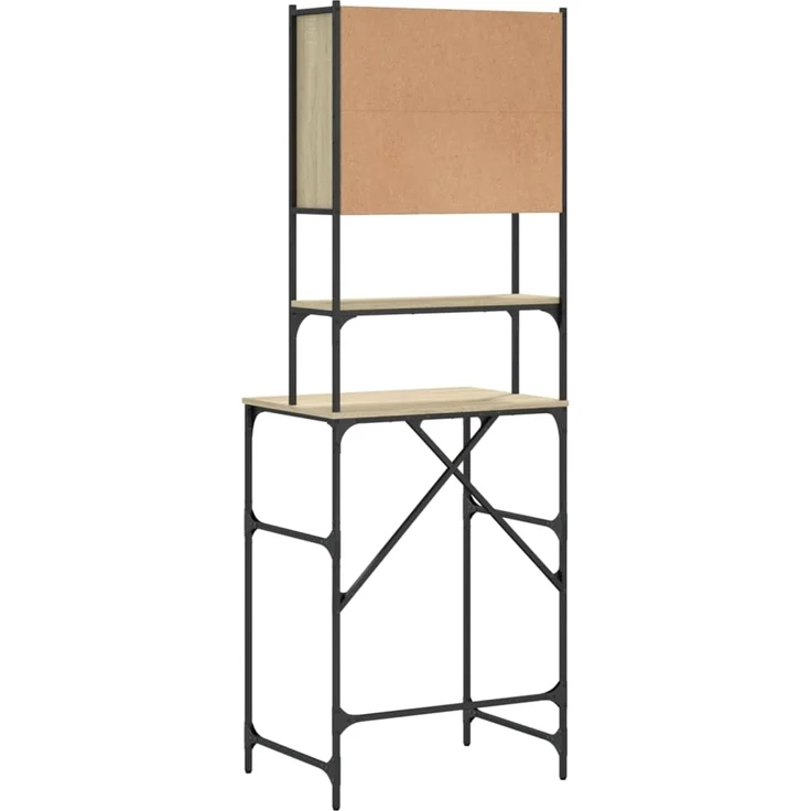 vidaXL Waschmaschinenschrank Sonoma-Eiche 68x48,5x194 cm 838974 – Bild 9