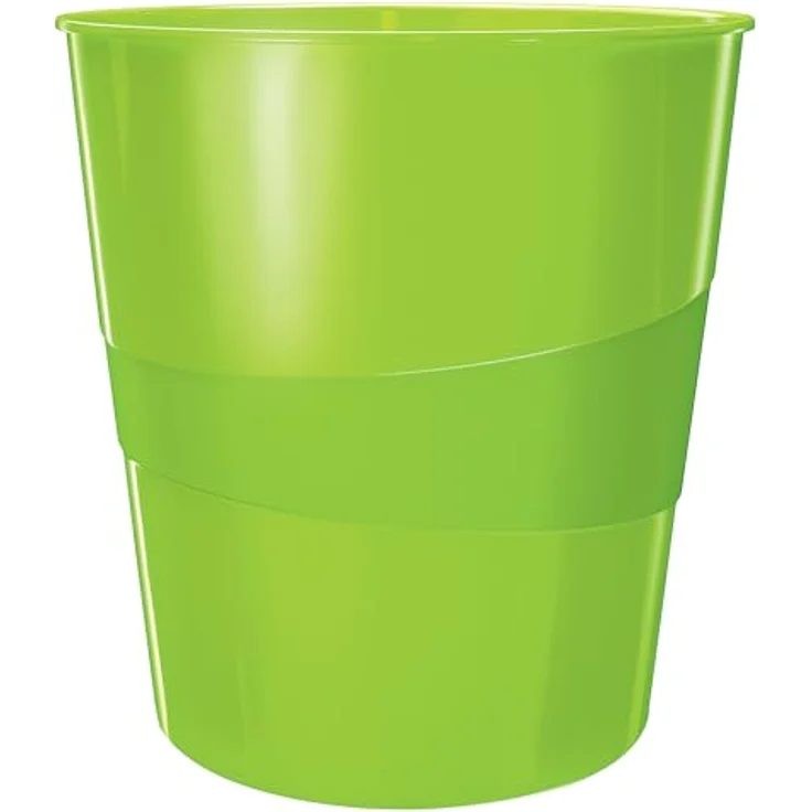 Leitz WOW Duo Colour Papierkorb 15,0 l grün, stabiler Polystyren-Korpus mit Prämie nach Registrierung – Bild 1