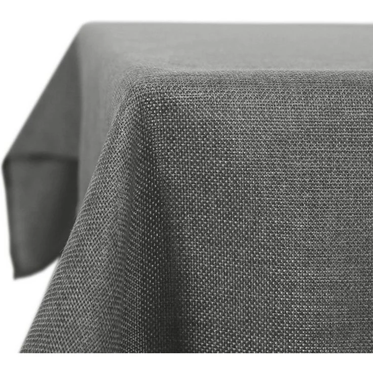 Deconovo Tischdecke Leinenoptik Tischwäsche Wasserabweisend Tischtuch Abwischbar (1er Set, pflegeleichte Tischdecken rechteckige Table Cloth), Lotuseffekt – Bild 4