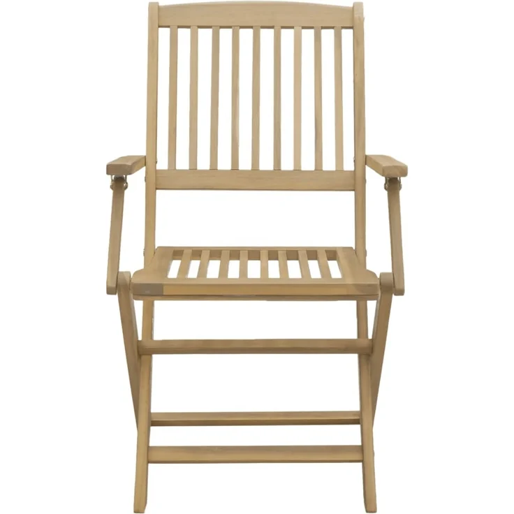 vidaXL Gartenstühle 6 Stk. Klappbar 54x61x88 cm Massivholz Akazie 3214230 – Bild 4