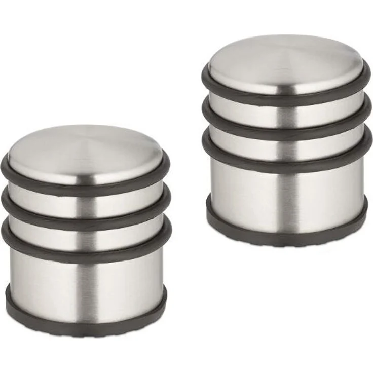 Edelstahl Türstopper im 2er Set 10042769 – Bild 1