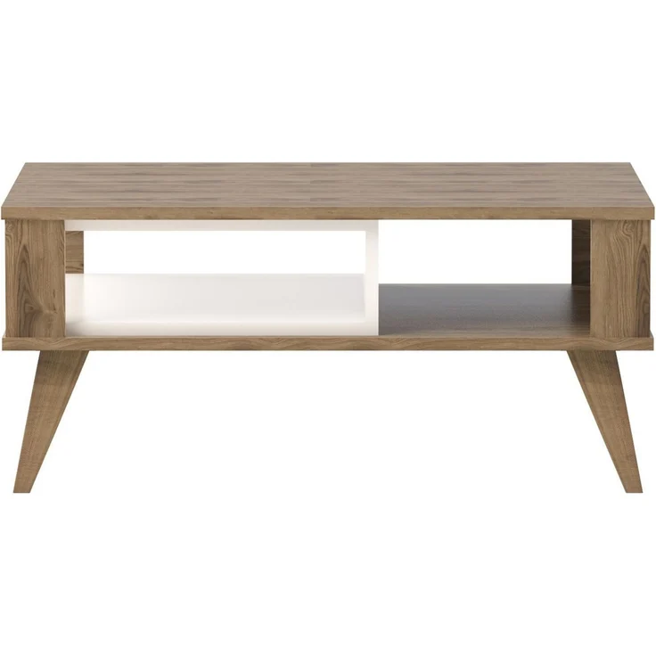 Skye Decor 'Ionis' Couchtisch, Eiche / Weiß, 90 x 40 x 60 cm – Bild 4