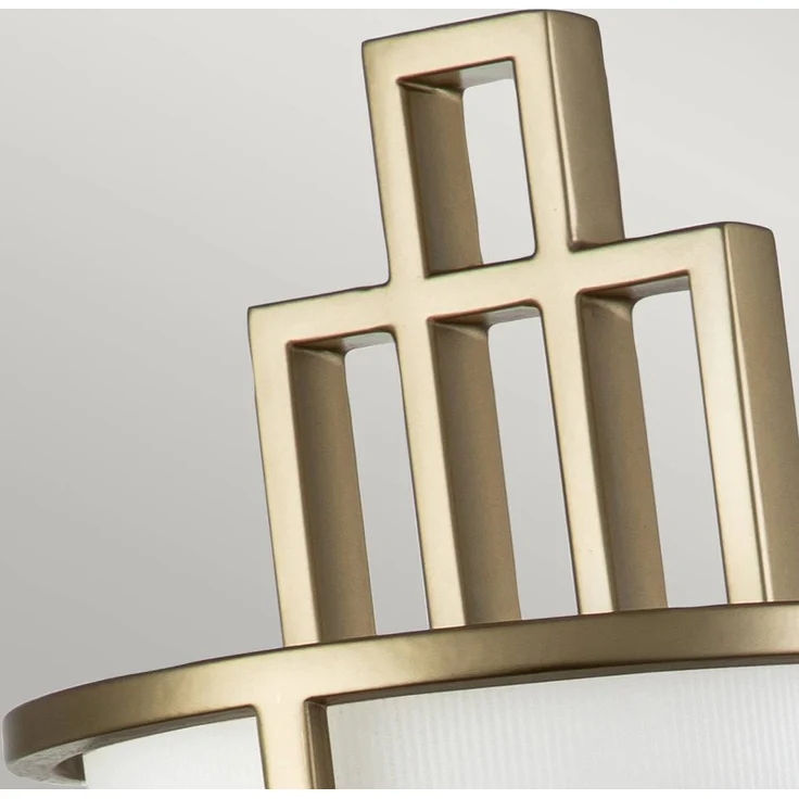 Elstead Fusion 1 Light Wandleuchte 1-flammig messing natur lackiert E27 – Bild 4