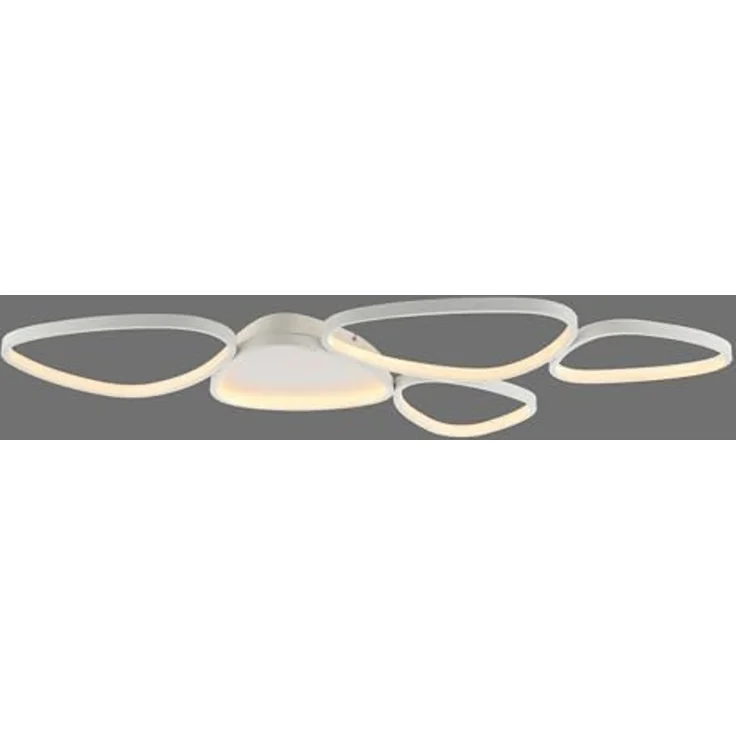 JUST LIGHT Deckenleuchte PEBBLES, Dimmfunktion, LED fest integriert, Warmweiß, LED, dimmbar, Switchmo, Memory, nach Trennung vom Netz – Bild 5