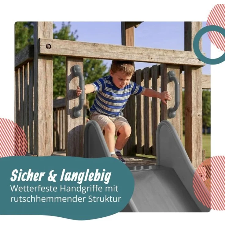 Relaxdays Klettergerüst-Griffe im Set – Bild 2