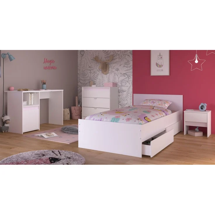 Parisot Kinderzimmer und Jugendzimmer Pirouette in weiß Set 4-tlg. – Bild 2