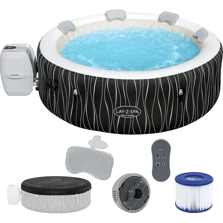 Bestway 'Lay-Z-Spa Hollywood AirJet Ø 196x66 cm', Whirlpool, aufblasbar – Bild 4
