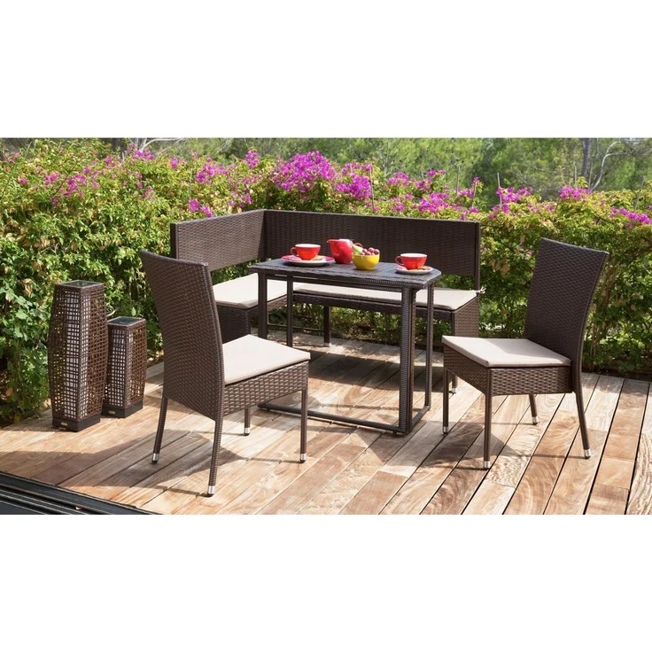 MERXX Eckbank Rattan – Bild 3