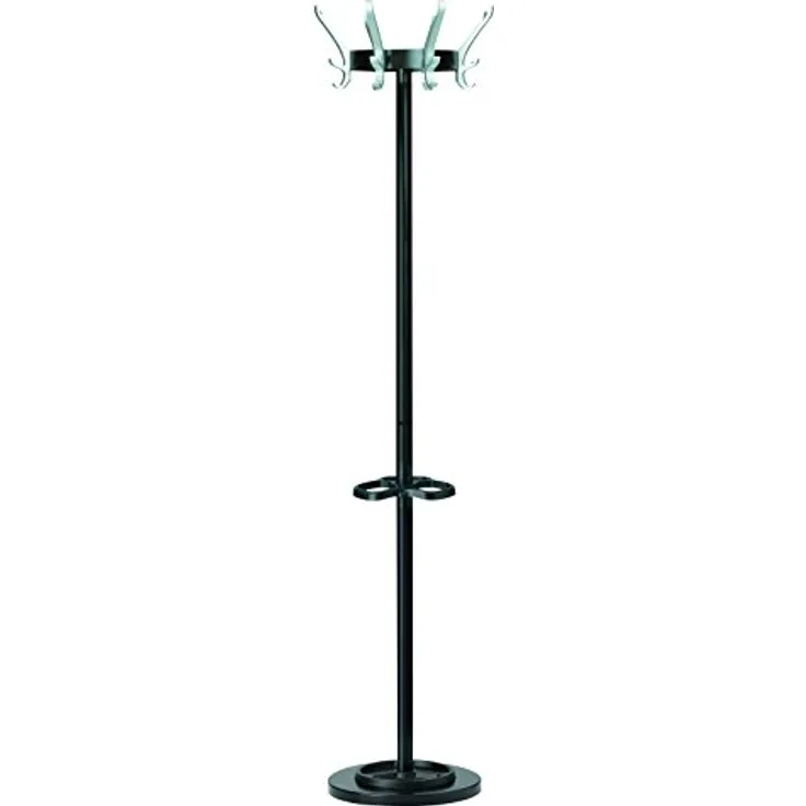 Unilux Garderobenständer CYPRES Höhe 170cm schwarz