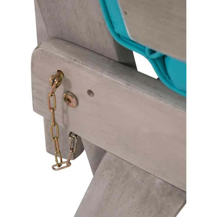 greemotion Multifunktionsbank Maui aus Akazienholz FSC® 100%, Holzbank mit Rollen und klappbaren Armlehnen, Gartenbank als Liege oder Bank nutzbar – Bild 5