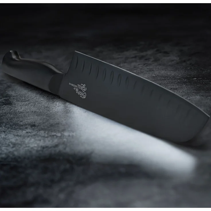 GEFU Set Falt-Schneidebrett LAVOS mit Santoku Messer by Greenpan – Bild 3