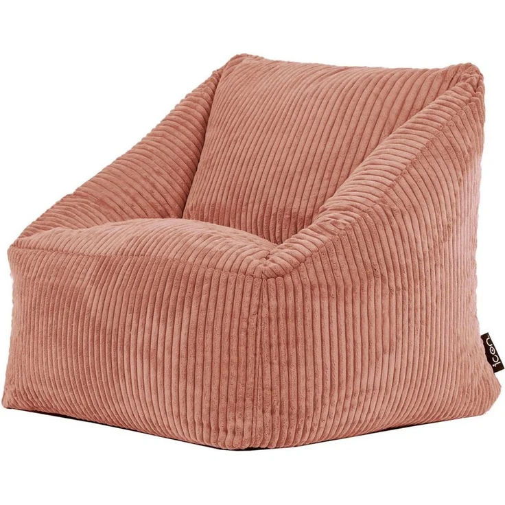 icon Sitzsack Kinder aus Cord Flauschig „Natalia“, 55x44cm, Made in Germany, für Kinderzimmer – Bild 1