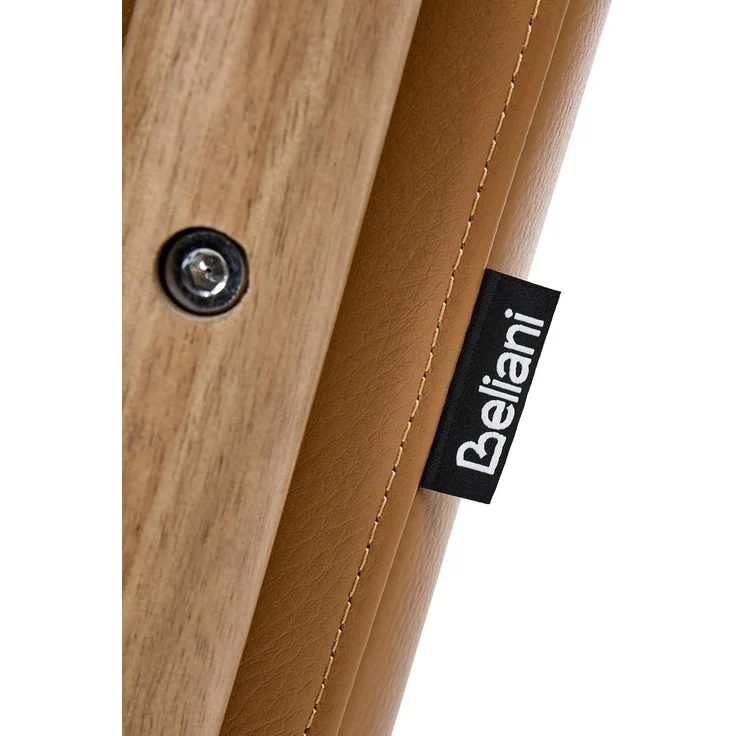 Sessel SELDE Echtleder Goldbraun – Bild 9