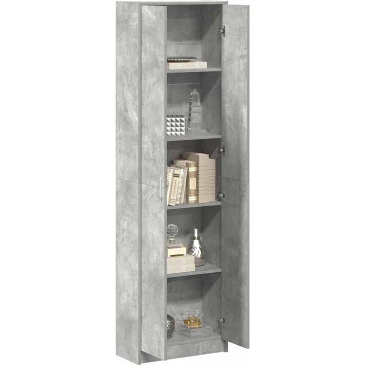 vidaXL Kleiderschrank Beton Grau 55 x 25 x 189 cm 3334011 – Bild 3