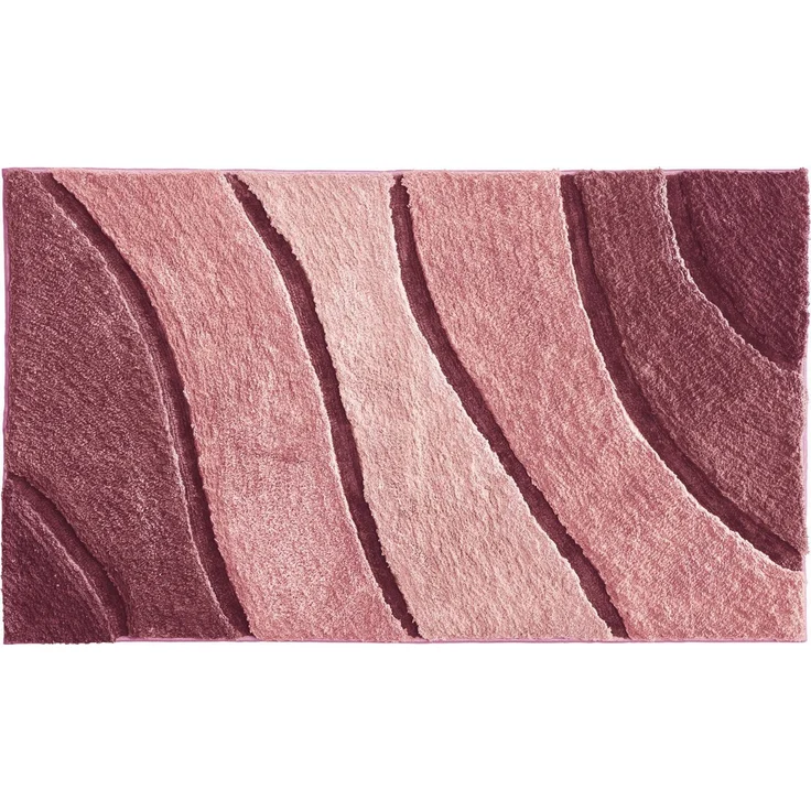 REDBEST Badematte Badematte "Louisville", Höhe 20 mm, eckig, Streifen – Bild 1