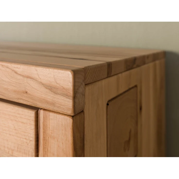 Vitrine Kernbuche 103x40x148 natur geölt VILLANDERS #102 – Bild 5