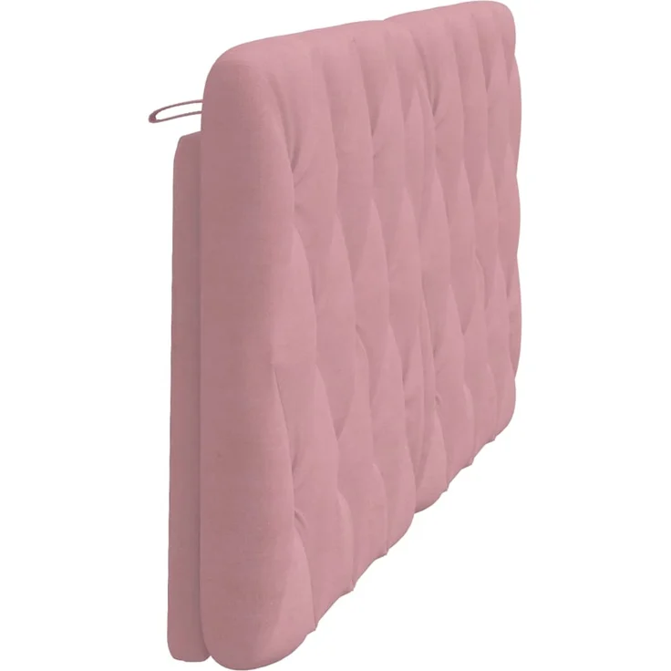 vidaXL Kopfteil-Kissen Rosa 160 cm Samt – Bild 5