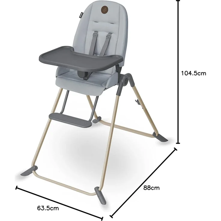 Maxi-Cosi Ava Eco Beyond Hochstuhl - Grey Grau hel – Bild 11