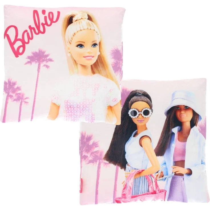 Barbie Kissen 1 Stück quadratisch 38 × 38 cm für Bett Sofa und Kinderzimmer – Bild 3