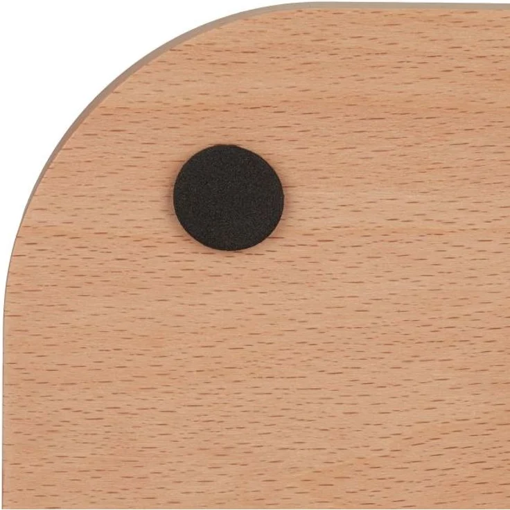 Eckiger Küchenrollenhalter aus Holz 10043326 – Bild 9