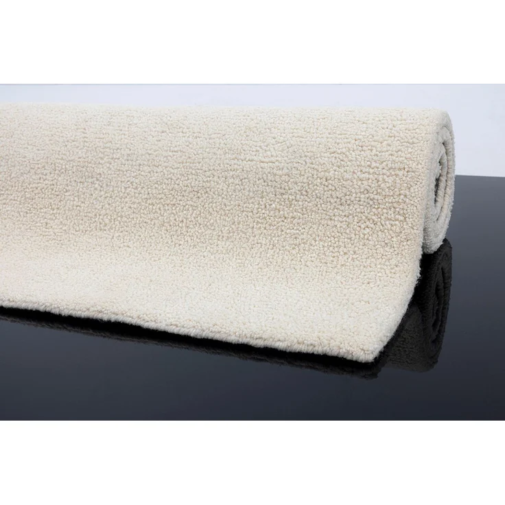 THEKO Wollteppich Royal Berber Uni, rechteckig, Höhe: 18 mm, Berber Optik, reine Wolle, ideal im Wohnzimmer & Schlafzimmer – Bild 1