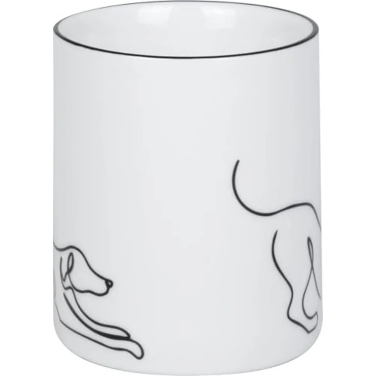 KÖNITZ 1110023017 Becher Hommage à Picasso - Le Chien (Der Hund) 300 ml aus Porzellan – Bild 3