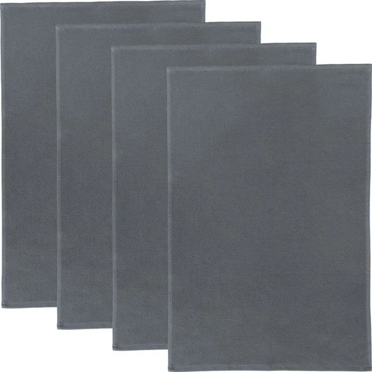 Erwin Müller Geschirrtuch Frottier-Geschirrtuch 4er-Pack, Baumwolle Uni – Bild 4