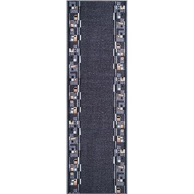 Tapiso Läufer Anti Rutsch, rechteckig, Höhe: 6 mm, Rutschfest Brücke Flur Küche Wohnzimmer Korridor Meterware – Bild 2