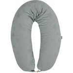 sei Design XXL Stillkissen ergonomisch 190x30 Schwangerschaftskissen Seitenschläferkissen Komfortkissen Erwachsene Babynestchen Neugeborene Baby Kissen mit Bezug 100% Baumwolle