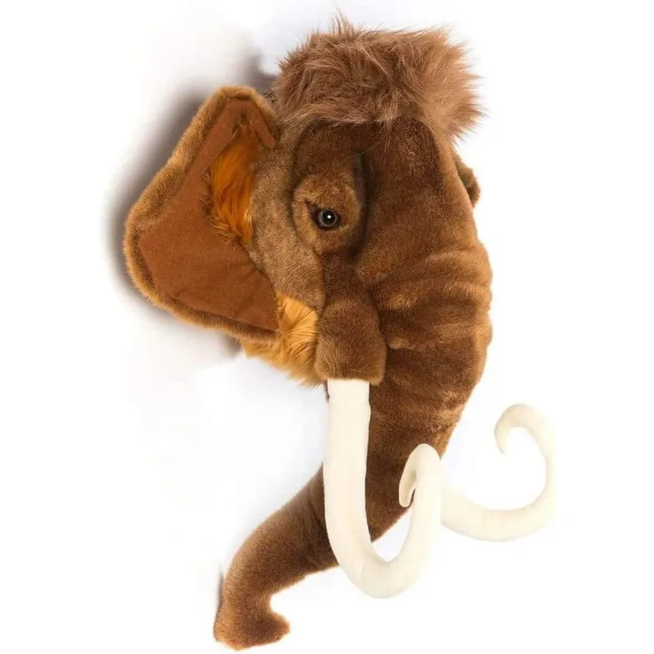 Wild & Soft Mammut Arthur Tierkopf Braun