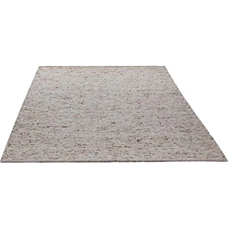Tom Tailor Handwebteppich Alm Glück, rechteckig, Sand, 70x130 cm, beidseitig verwendbar, antistatisch, für Fußbodenheizung geeignet, aus 100% Wolle – Bild 7