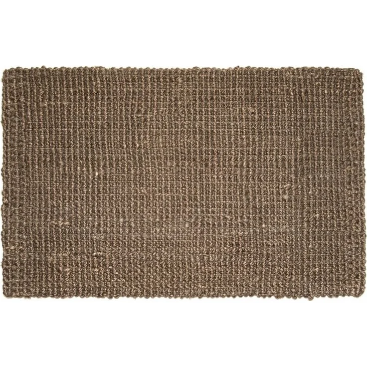 Fußmatte "Hampton", Jute Matte L 90x60 cm Schwarz – Bild 2
