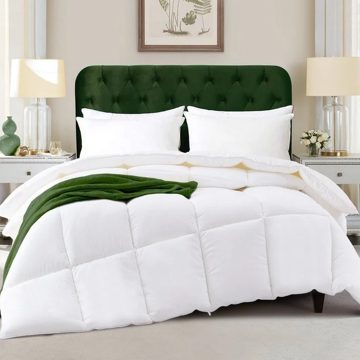 Elemuse Microfaserbettdecke Bettdecken 135x200 cm, 155x220 cm, 200x200 cm, Füllung: 100% Polyester, 4 Jahreszeiten, Atmungsaktiv Ganzjahresdecke, Anti-Allergie, OEKO-TEX® – Bild 5
