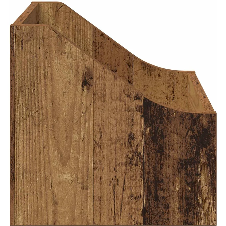 vidaXL LP Plattenbox Altholz 37 x 33 x 32 cm Holzwerkstoff 8012774 – Bild 5