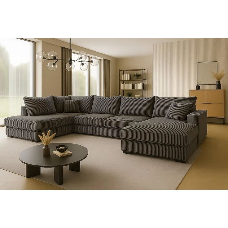 A&J MöbelLand GmbH Ecksofa VIENA, FABIO, VALTOR, MODENA mit Schlaffunktion, Bonellfederkern, Viele Varianten zur Auswahl – wählen Sie Farbe!, TOP ANGEBOT! – Bild 1