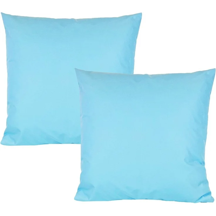 JACK Kissenbezüge 2er Set 50x50cm Outdoor Wasserfest, (2 Stück), 2x Kissenhülle, strapazierfähig, wasserabweisend, Innen & Außen – Bild 1