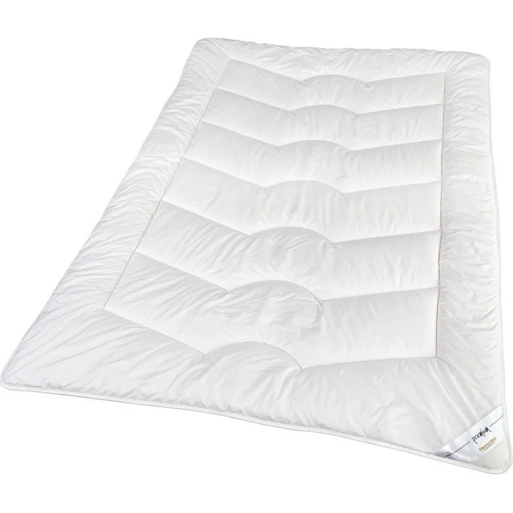 Traumschloss Microfaserbettdecke Premium, Füllung: 15% Kapok, 10% Lyocell, 75 Polyester, Bezug: 100% Baumwolle, Maximum an Volumen, Anschmiegsambarkeit und Feuchtigkeitsmanagement – Bild 4