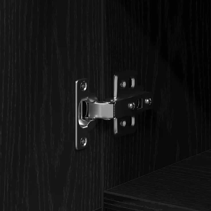 vidaXL Schreibtisch mit Speicher Schwarz Eichen-Optik 100 x 50 x 75 cm 862779 – Bild 8