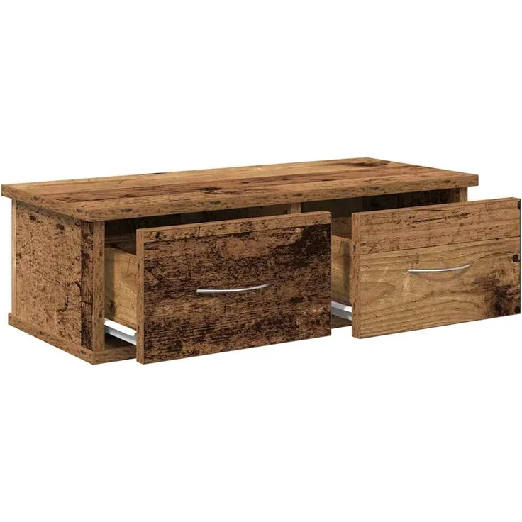 vidaXL Wandschrank Altholz-Optik 60x26x18,5 cm Holzwerkstoff 855858 – Bild 6