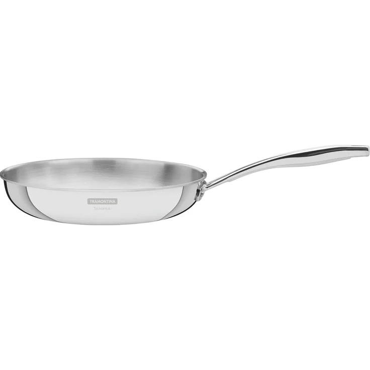 Tramontina Bratpfanne Grano, Ø 26 cm, Edelstahl, Induktion, ofenfest, spülmaschinengeeignet