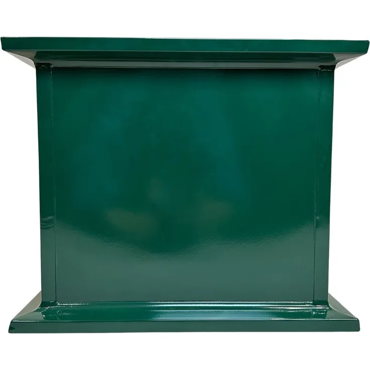 abc HOME Pflanzkübel Gummifüße, pulverbeschichtet, quadratisch, 4 Varianten