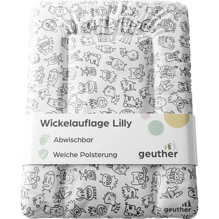 GEUTHER 'Kleine Monster' Wickelmulde 52x75 cm