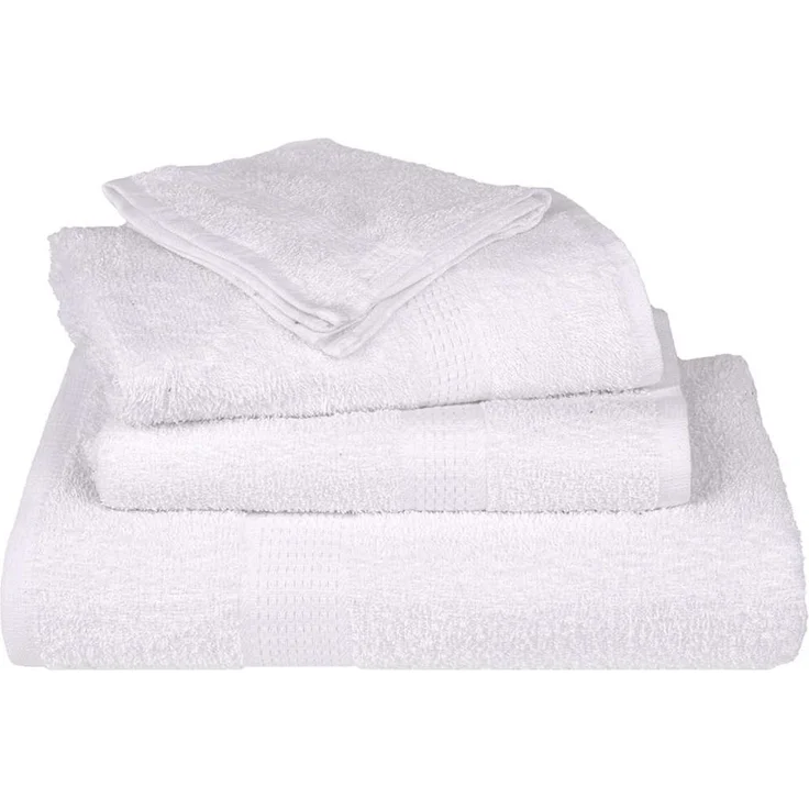 vidaXL Waschtücher FROGN 50 Stk. Weiß 30x30 cm 360 g/m² 136644 – Bild 4