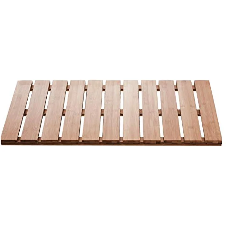 RIDDER Vorlegerost Grating Natur, 38x72 cm, mit Anti-Rutsch-Noppen und UV-stabiler Lackierung – Bild 1