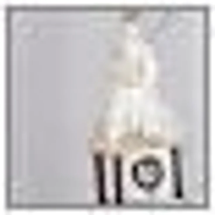 Stickereien Plauen Scheibengardine Kirche (1 St), Durchzuglöcher, transparent, Voile, veredelt mit echter Plauener Spitze Stickerei – Bild 4