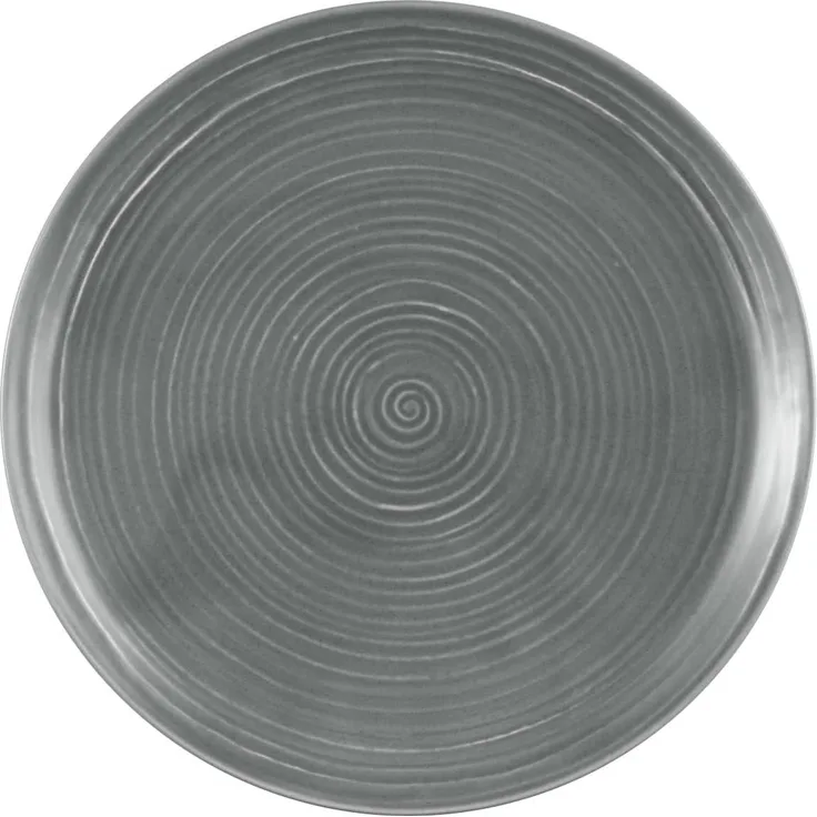 Speiseteller rund 27,5 cm Terra Perlgrau Seltmann Weiden Speiseteller - Mikrowelle geeignet, Spülmaschinenfest