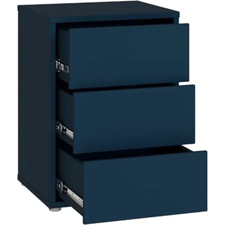 FORTE Nachtkommode Alice Springs, Schubkästen mit Vollauszug, Push to Open – Bild 7