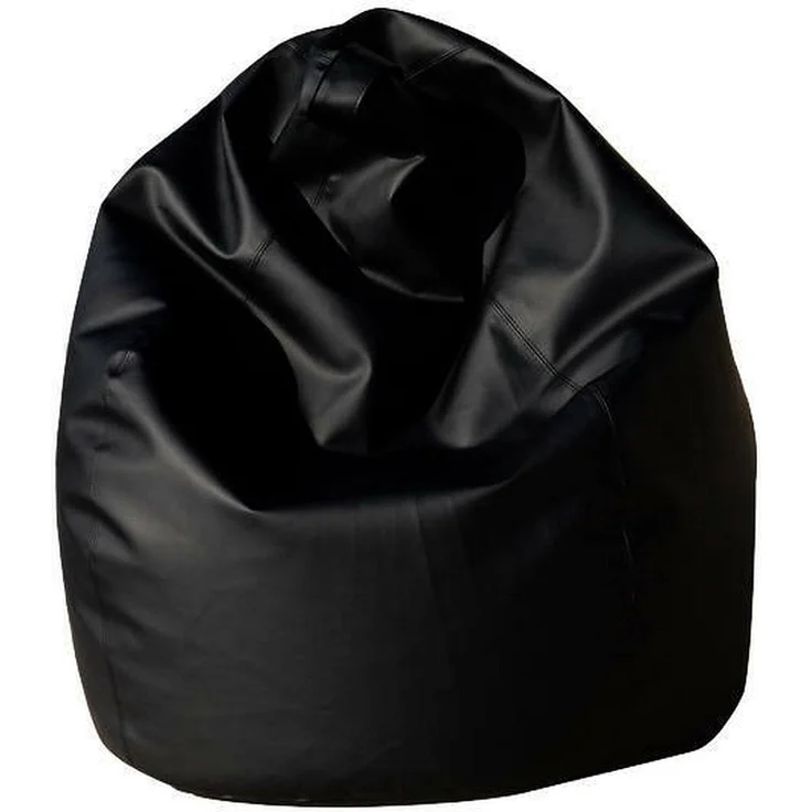 Talamo Italia - Sitzsack, einfarbig, schwarz, Maße 80 x 120 x 80 cm – Bild 3